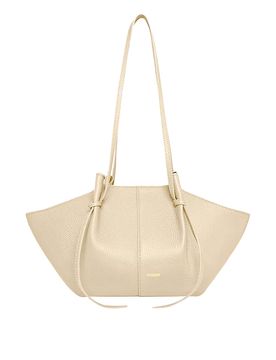 Borsa a spalla mochi in pelle martellata