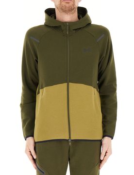 Felpa con cappuccio VERDE OLIVA XL
