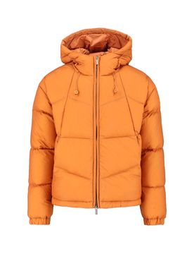 Men's Quilted Lightweight Puffer Jacket in 100% Nylon with Duck Down Padding