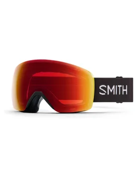 Masque de ski - Skyline Black Chromapop Everyday Red Mirror - Noir - SMITH - FashionsVida