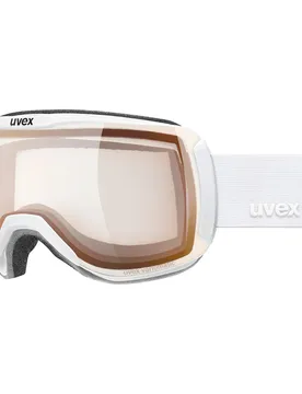 Lunettes De Ski Photochromiques Downhill 2100 Pro V White Matt Variomatic Red-Clea/CAT0-4 Homme