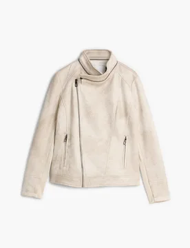 Manteau effet peau WHITE 42 female - Desigual - FashionsVida