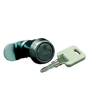 Hatch Cam Lock Grey 28.57 mm unisex - B&b Molders - FashionsVida