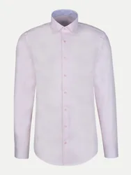 Shaped-Fit Hemd Rosa 40