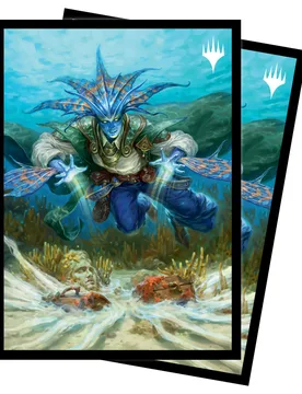 MTG Murders at Karlov Manor Deck Protector Sleeves featuring Morska, Undersea Sleuth (100) - Ultra PRO - FashionsVida