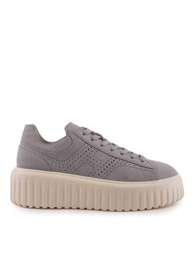 Sneaker Htripes H in pelle scamosciata