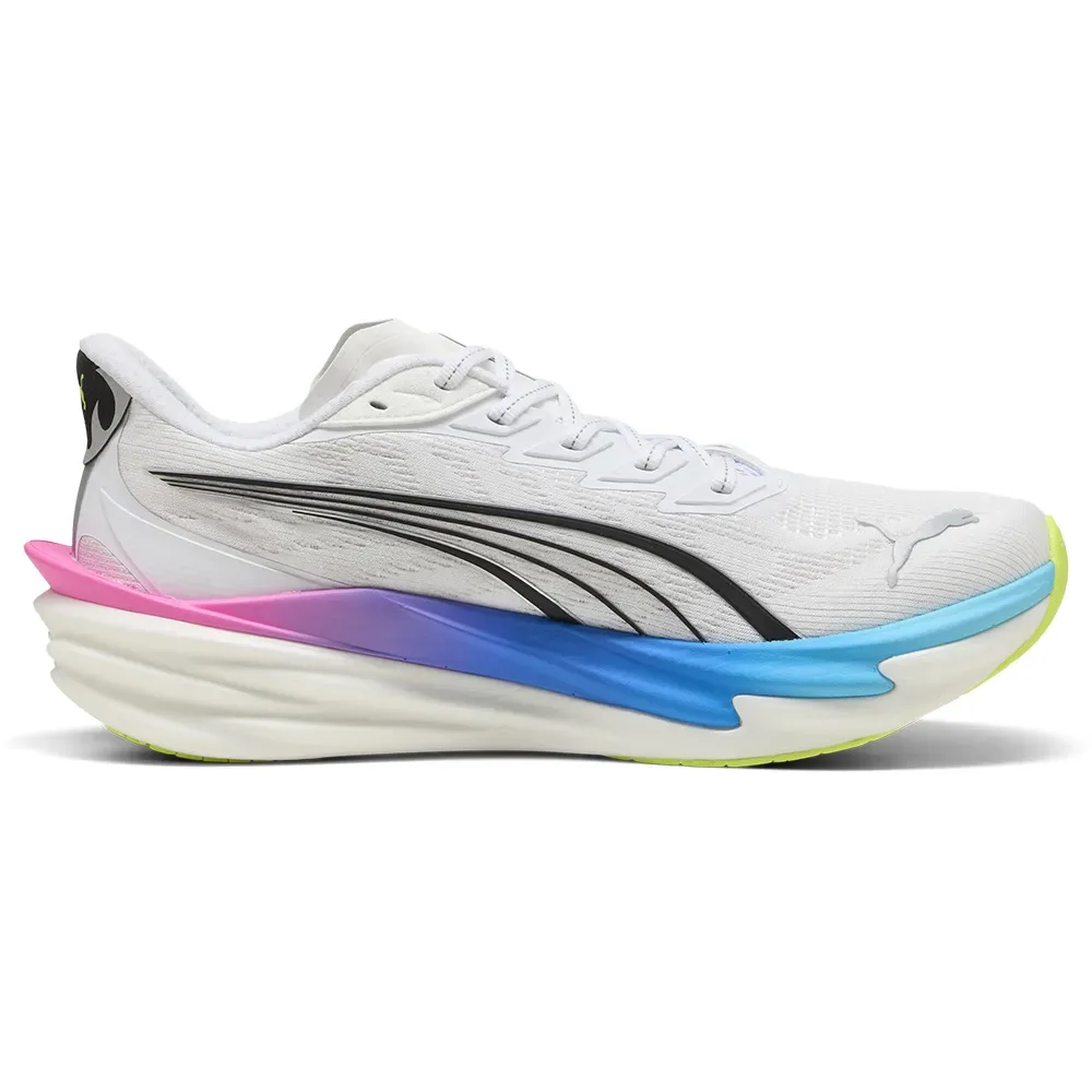 Scarpe Da Running Deviate Nitro™ White / Poison Pink / Ultra Blue EU 42 - Puma - FashionsVida