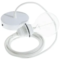 Cables Lampe Suspendue Pendel Pour Abat-jour Rc01 1 M White One Size