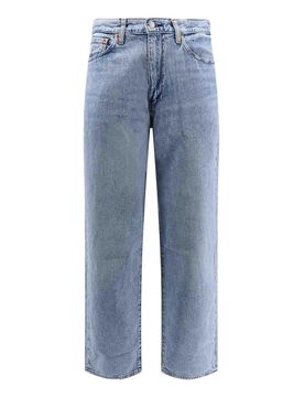 Rimani jeans di cotone sciolto