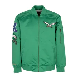 Giubbotto Bomber Uomo Nfl Lightweight Satin Bomber Phieag Original Team Colors