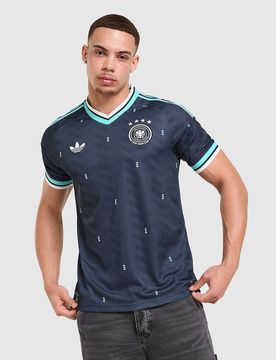Mens Seconda Maglia Germania 2026 - Blu, blu blu Uomo taglia XL