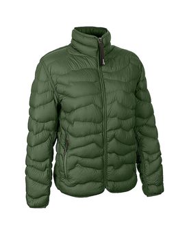 Chaqueta aislante de mujer Bianca Light Rec. Down verde oscuro 38