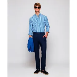 Pantalón hombre chino custom fit estructura