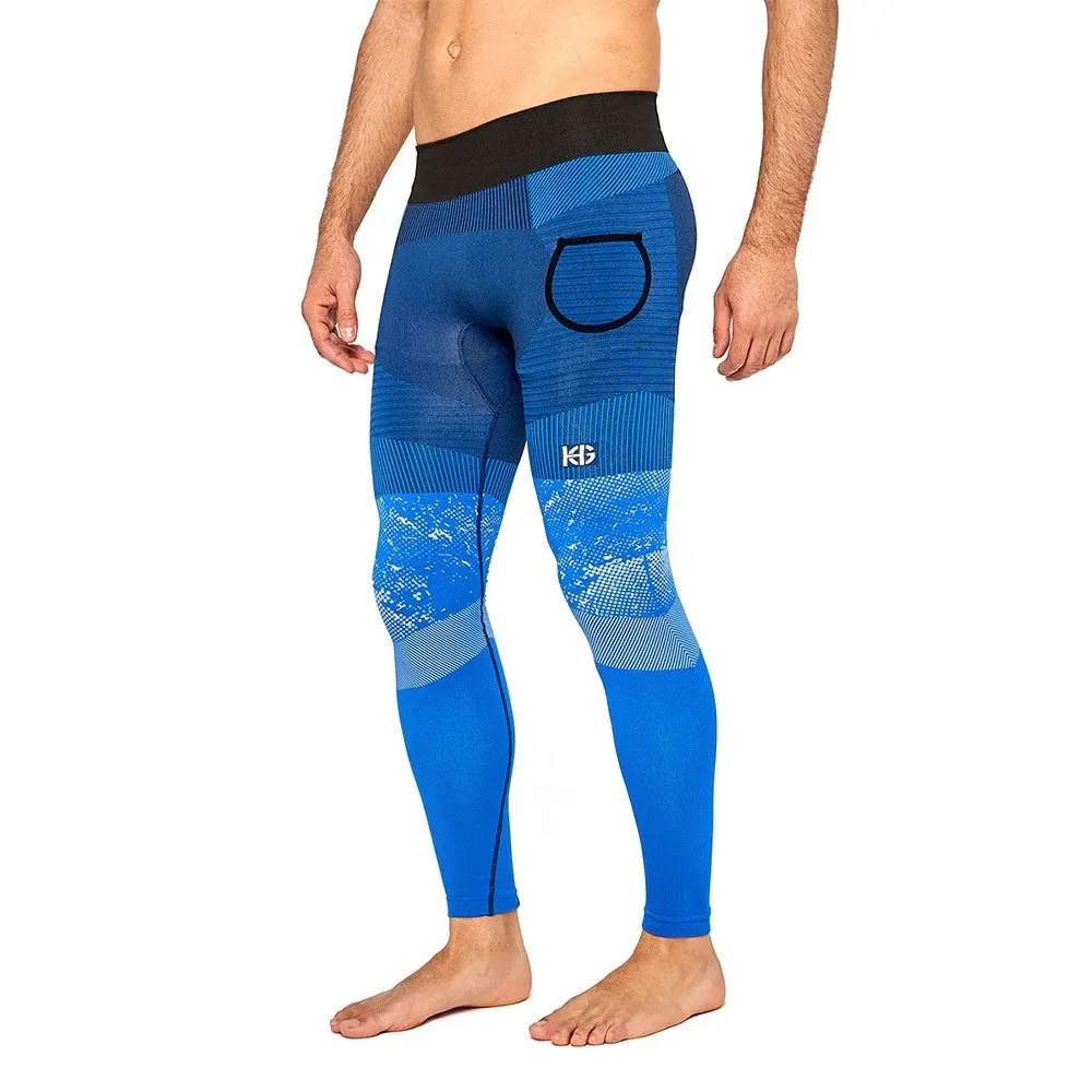 Kinsky Technical Compressive Leggings Blue XL Men - Sport Hg - FashionsVida