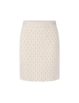 Marc Cain Minifalda crema 36 - Marc cain - FashionsVida