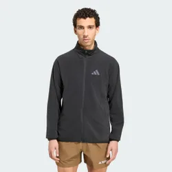Giacca Terrex Multi Essentials in tessuto felpato con zip integrale L Black