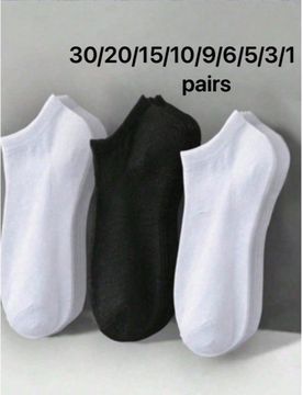 Pares de Calcetines de Algodón Puro para Mujer, Calcetines Invisibles, Calcetines Cortos, Calcetines Blancos, Calcetines Grises, Calcetines Negros, C