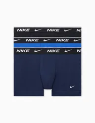 DRI-FIT Essential Stretch Boxers 3 Pack Navy Mix male