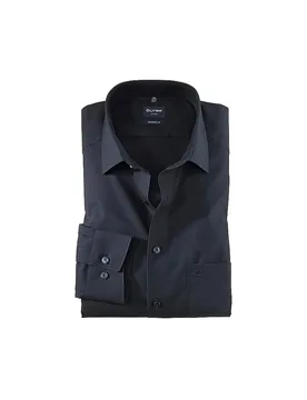 Camisa Modern Fit azul oscuro 42 - Olymp - FashionsVida