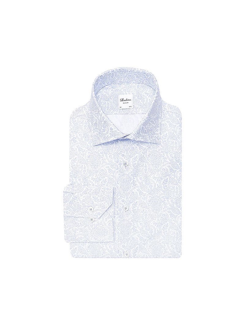 Camisa corte regular azul 39