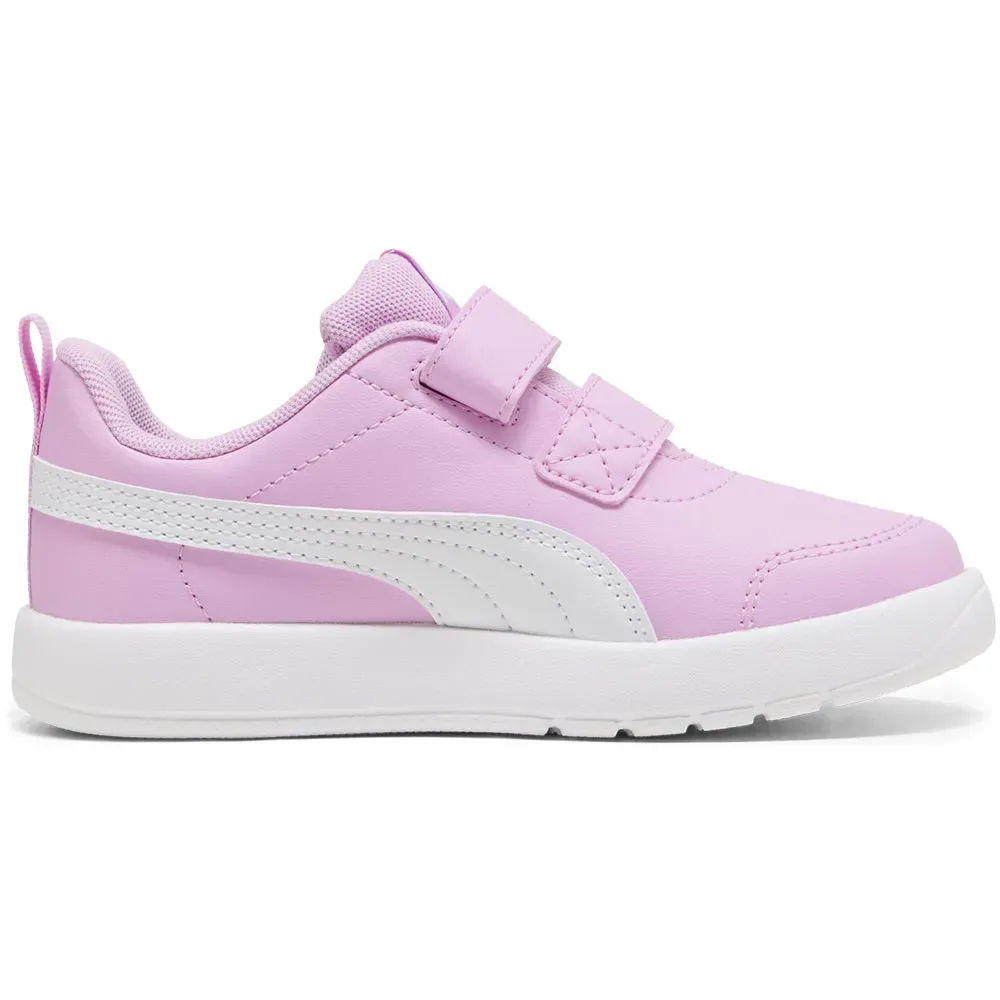 Sneaker Courtflex V3 V Ps Mauve Glow / White EU 32 1/2 - Puma - FashionsVida