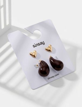 Set di orecchini 2 pack - multicolor