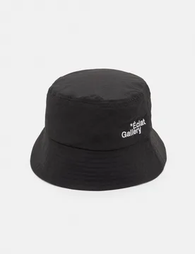 Technical Text Bucket Hat (Size: ) - Pull&bear - FashionsVida