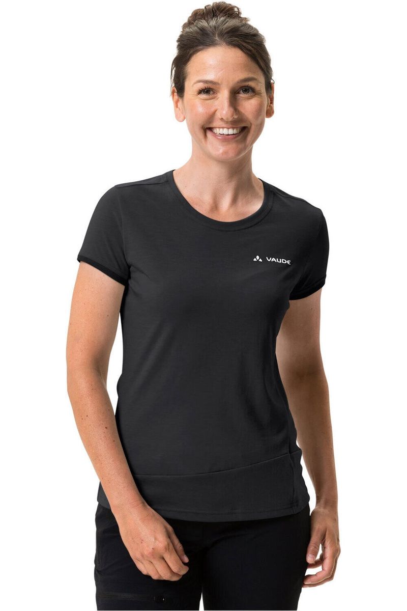 Sveit camiseta montaña manga corta mujer Negro (36)
