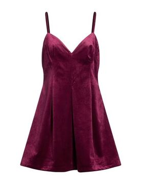 Minivestido Mujer Burdeos L Mujer