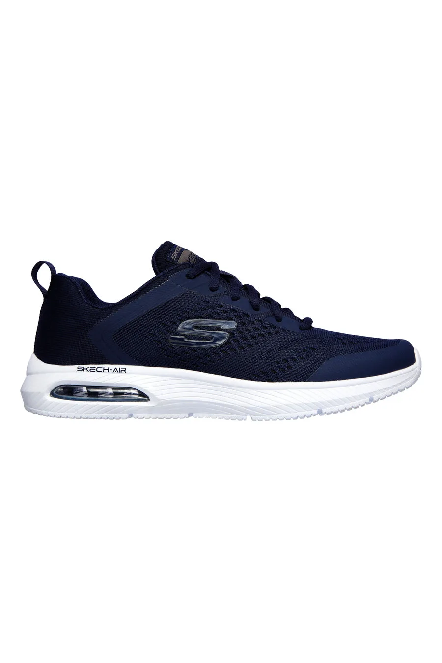 Sneakers blu ammortizzate con inserti air Dyna-Air Pelland 42 - Skechers - FashionsVida