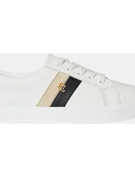 Deportiva Janson II de mujer de piel - Lauren Ralph Lauren - FashionsVida
