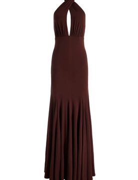Alice + Olivia Abiti Brown