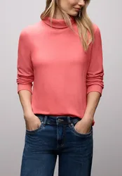 Street One Softes Shirt female Pink