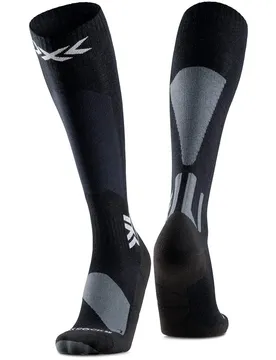 Chaussettes Longues Ski Discover Merino X Black / Grey EU 39-41 Homme