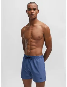 Mens Medium Blue Tio Swim Short - Male - Blue - Small - BOSS - FashionsVida