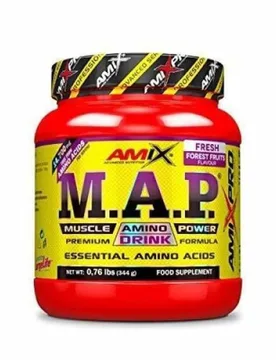 Map Amink Aminoacidi In Polvere Frutti Di Bosco 3g Uncolor - Amix - FashionsVida