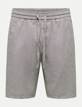 Only & Sons Shorts Linus Grau M - ONLY & SONS - FashionsVida