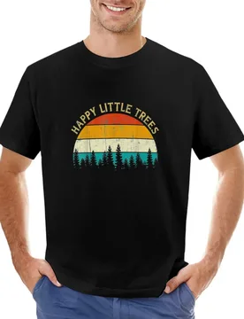 Happy Little Tree T-shirt Blouse sweat anime clothes mens graphic t-shirts funny - Aliexpress - FashionsVida