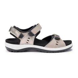 Extra Wide 'Walk II' Sandals - Mid Grey - Size: 7.5