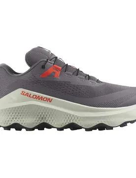 Ultra Glide 3 Trail Running Shoes Excalibur / Icicle / Neon Flame UK 12.5 Men - Salomon - FashionsVida