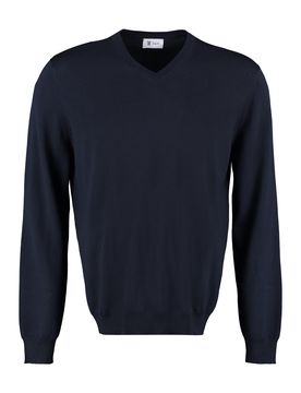 The (alphabet) Ribbed Extra-Fine Wool Knit Pullover
