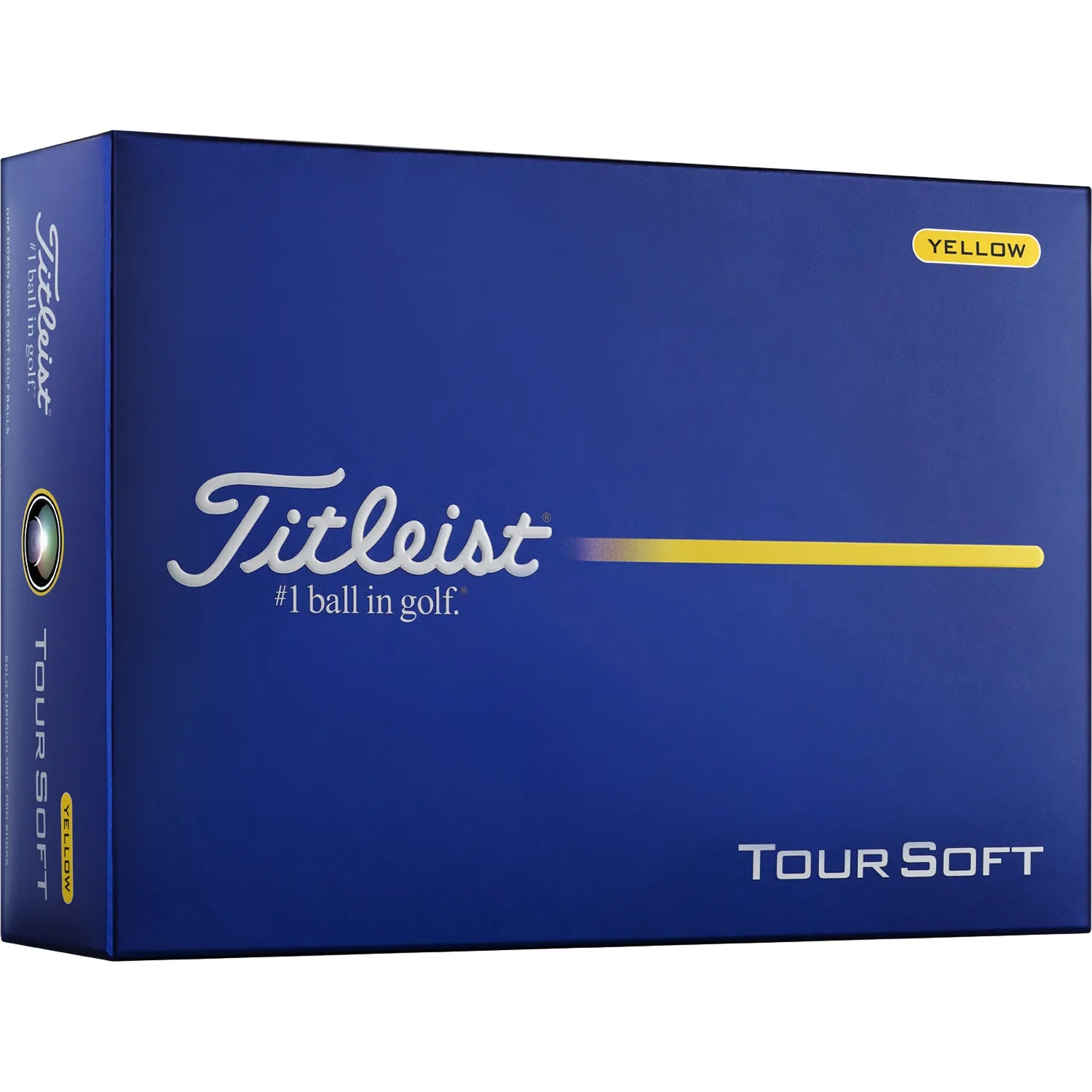 Golfbälle Tour Soft 2026 - 12er Pack, gelb - Titleist - FashionsVida