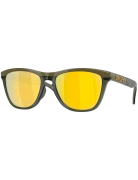 Lunettes de soleil polarisantes - Frogskins Range XL Dark Brush/Prizm 24K Polarized - Vert - Oakley - FashionsVida