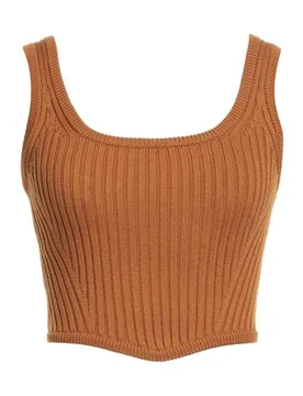 Top Damen Kamel 0,1,2,3 Damen - forte_forte - FashionsVida