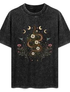 Serpent Spell-Colour T-Shirt Comfortable Workout Short Sleeve Shirt - Aliexpress - FashionsVida
