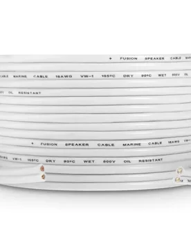 Awg Speaker Cable White 15.24 m unisex - Fusion - FashionsVida