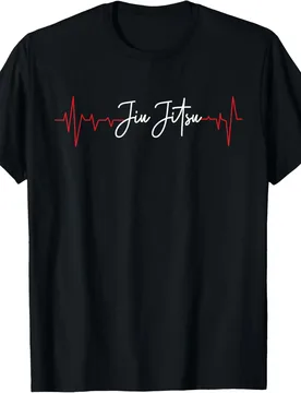 Pulse Heartbeat Jiu Jitsu Martial Arts T-Shirt 100% Cotton O-Neck Short Sleeve Summer Casual Mens T-shirt Streetwear - Aliexpress - FashionsVida