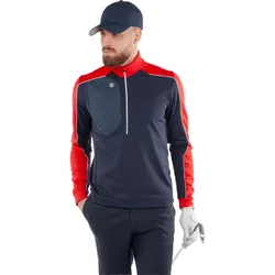 Layer Dave 1/2-Zip, navy/rot xl