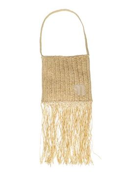Bolso de asas largas Mujer Beige -- Mujer
