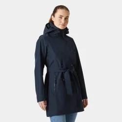 Women's Welsey II Trench Coat Navy S - Navy Blue - Female